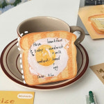 접착식 토스트 식빵 포스트잇 메모지 점착메모지