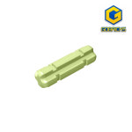 Gobricks 10PCS DIY 부품 32062 하이테크 액슬 2 노치 벽돌 빌딩 블록 교육용 예비 어린이 장난감 소년 선