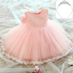 아기 유아 돌 화동 드레스 티아라 140
