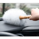 양모 먼지떨이개 차량 실내 정전기 먼지 털이