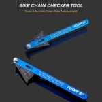 시마노 스람 KMC 캄파뇰로 등 모든 자전거 체인을 위한 키예프데 체인 체커 도구 - 스피드 체인의 마모 지표이자 도로 산악 유지보수에... 
