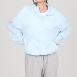 닷이프 위켄드 바람막이 크림 M O24FW1-A0446