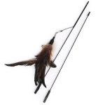 고양이 2단 블랙펄 낚싯대 1P 사냥놀이 장난감 토이