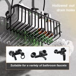 드릴링 이동식 선반 알루미늄 목욕 바구니 샤워 주최자 보관을위한 욕실 용 천공없는 샴푸 랙