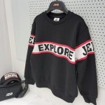 EXPLORE라인배색 맨투맨 KP3TSU865