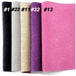 단색 양각 꽃 합성 인조 가죽 빈티지 원단 롤 DIY 바느질 가방 활 공예 BH467