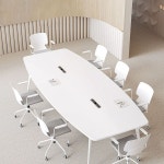 회의실 탁자 학원 사무용 긴 테이블 1800 심플