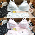 2단계구름 주니어브라 팬티세트 주니어속옷 2단계구름핑크 85A J2010