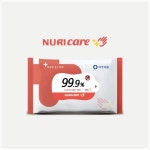 누리케어 손소독 물티슈 휴대용 20매