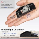 FIRSTINFO 미니 핸드 플레인 소형 경량 스틸 바디 트리밍 플레인 목공 트리밍 목재 대패용 H5401