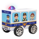 브이와이 브이와이 삐요삐요 출동하는 집만들기 경찰차 4인용