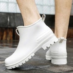 남자 숏 레인 부츠 발목 장화 낚시 농사 주방 일 슈즈