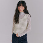 로엠 라운드 케이블 리본 뷔스띠에 RMVKE49R11