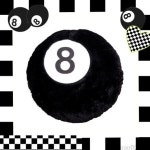 일반쿠션 에잇볼 당구공 쿠션 BLACK8MOB