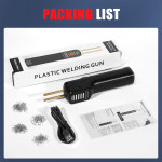 300W 플라스틱 용접기 200개 핫 스테이플러 용접건 PVC 납땜인두 자동차 범퍼 도구