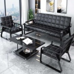 사무실 소파 세트 쇼파 1인 3인 중역 응접실 휴게실 1인 3인