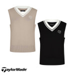 테일러메이드 TAYLORMADE APPAREL 24FW 여성 브이넥 니트 TWSVN7122-199