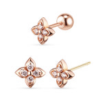 도로시 도로시 퓨어 블라썸 샤인 피어싱 랩다이아몬드