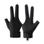 손가락 당구 장갑 왼손잡이용 오른손 세손