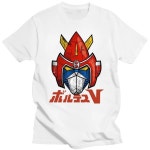 VOLTES V 팀 로봇 초고킨 레트로 메카 남성용 티셔츠 일본 사이즈 S 45 whiteMen L 1개