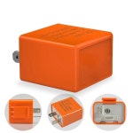 오토바이 LED 점멸기 릴레이 방향 지시등 주파수 조정 2 핀 점멸기 액세서리