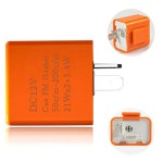 오토바이 LED 점멸기 릴레이 방향 지시등 주파수 조정 2 핀 점멸기 오토바이 액세서리