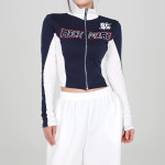 닷이프 모어 넘버링 배색 집업 L O24FW1-A0449