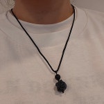 블랙 비휴 목걸이 금전운 재물운 커플목걸이