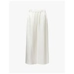 막스마라 막스마라 Accanto crinkled-satin-texture 와이드레그 하이라이즈 우븐 바지 2293388