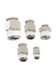 Airtac Tracheal 퀵 커넥터 PC 스레드 스트레이트 4-M5 6-01 10 개 APC8-02