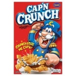 Quaker Captain 크런치 시리얼 357 2g 12 5온스