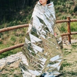 체온저하 방지 조난 비상용 응급 은박담요
