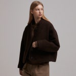라르고 라르고 Rough half coat