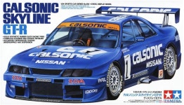 타미야 타미야 TAMIYA 124 스포츠카 시리즈 No 184 칼소닉 스카이 라인 GT-R R33 플라스틱 모델 24184