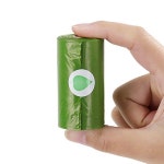 생분해 애견 리필 아로마향 배변봉투 녹색1개