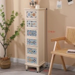 약장 30센치 엔틱가구 틈새 주방 문갑 원목 폭좁은 고가구 거실 슬림 수납장 3층