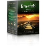 Greenfield 그린필드 리치 실론 블랙티 피라미드 컬렉션 20티백 2개