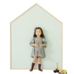 맘스보드 레브 하우스 보드 M + 맘스랙 + 파스텔 가베 세트