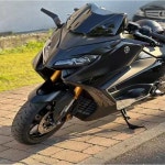 야마하 T 범용 오토바이 미러 윈드 윙 사이드 백미러 T TMAX560