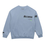 오션스카이 라벨 포인트 기모 맨투맨 티셔츠 AFJB5126D