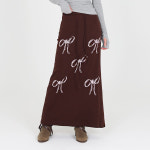 닷이프 넵트 리본 롱스커트 M P24FW1-A0523