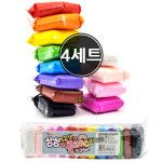 상상 클레이 도구세트 12색 4세트 만들기 재료 미술 놀이 아티 클레이세트