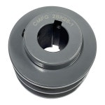 CMFG v 벨트 풀리 7 4cm2 95 OD 2 5cm1 보어 주철 소재 4L 또는 A ANG 5 2BK28-1 2BK281