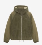 스투시 스투시 비치 쉘 트랜스패런트 립스탑 올리브 115779