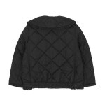 헤지스키즈 헤지스키즈 헤지스키즈 퀼팅 숏패딩 HUF12JP50M-BK