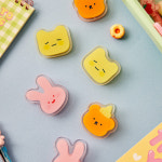 엠에이치앤코 모던하우스 버터샵 스크래빗 페이스 아크릴 집게 2P SET