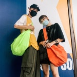 스타일하우스 여행가방 보스턴백 배낭 스트릿 형광 크로스 숄더백 대용량 여행가방