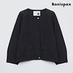 보니스팍스 라운드 아웃 포켓 버튼 집업 점퍼 XO1JJ003L0