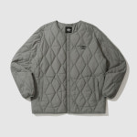 엄브로 라운드넥 다이아 퀼팅 패딩 자켓 UP323CPJ93