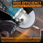 125 유형 전기 전동 모터 휴대용 유틸리티 연삭 그라인더 도구 앵글 브러시리스 커터 Only H
